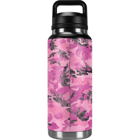 Pink Camouflage YETI Rambler 36oz Bottle Skin