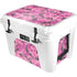 Pink Camouflage YETI Tundra 35 Hard Cooler Skin