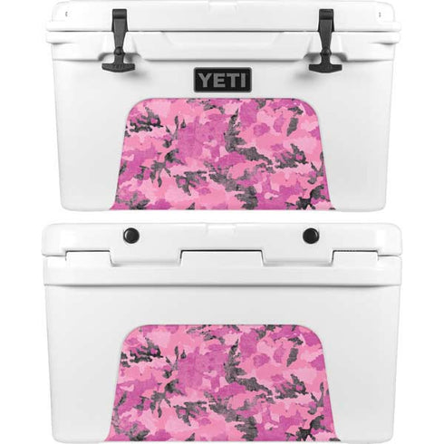 Pink Camouflage YETI Tundra 45 Hard Cooler Skin