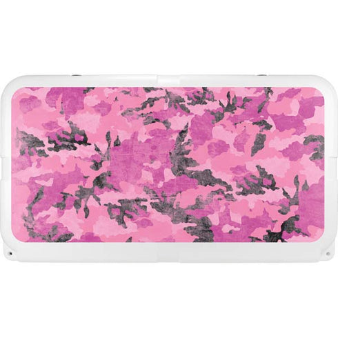 Pink Camouflage YETI Tundra 65 Hard Cooler Skin