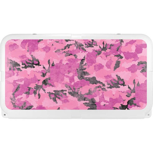 Pink Camouflage YETI Tundra 75 Hard Cooler Skin