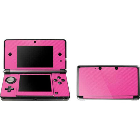 Pink Carbon Fiber Specialty Material 3DS (2011) Skin