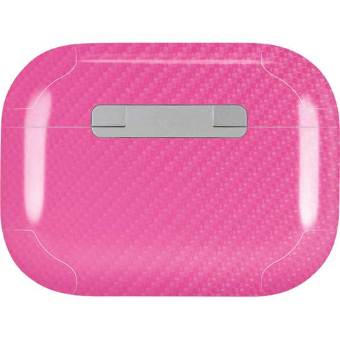 Pink Carbon Fiber Specialty Material AirPods Pro 2nd Gen Skin