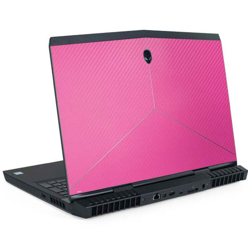 Pink Carbon Fiber Specialty Texture Material Dell Alienware Skin