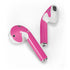 Pink Carbon Fiber Specialty Material Apple AirPods 2 Skin