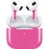 Pink Carbon Fiber Specialty Material Apple AirPods (3rd Gen 2021) Skin