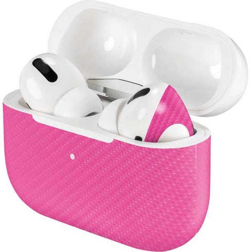 Pink Carbon Fiber Specialty Material Apple AirPods Pro Skin