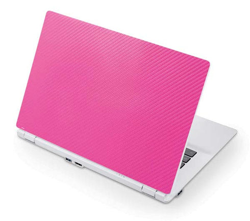 Pink Carbon Fiber Specialty Texture Material Acer Chromebook Skin