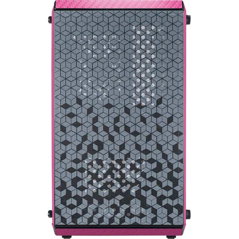 Pink Carbon Fiber Specialty Material Cooler Master MasterBox Q300L Mini Tower Skin
