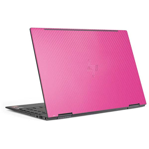 Pink Carbon Fiber Specialty Texture Material HP Envy Skin