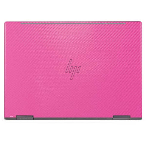 Pink Carbon Fiber Specialty Texture Material HP Envy Skin