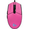 Pink Carbon Fiber Specialty Material G203 Prodigy RGB Wired Gaming Mouse Skin