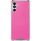 Pink Carbon Fiber Specialty Material Galaxy A13 5G Clear Case