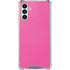 Pink Carbon Fiber Specialty Material Galaxy A13 5G Clear Case