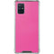 Pink Carbon Fiber Specialty Material Galaxy A71 5G Clear Case