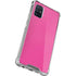 Pink Carbon Fiber Specialty Material Galaxy A71 5G Clear Case