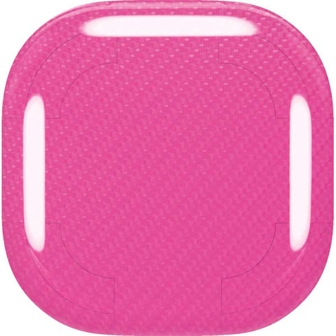 Pink Carbon Fiber Specialty Material Galaxy Buds Live Skin