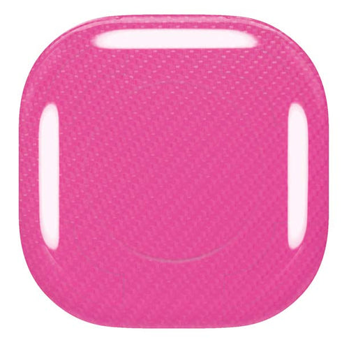 Pink Carbon Fiber Specialty Material Galaxy Buds Live Skin