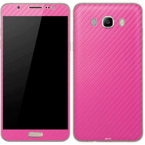 Pink Carbon Fiber Specialty Material Galaxy J7 Skin