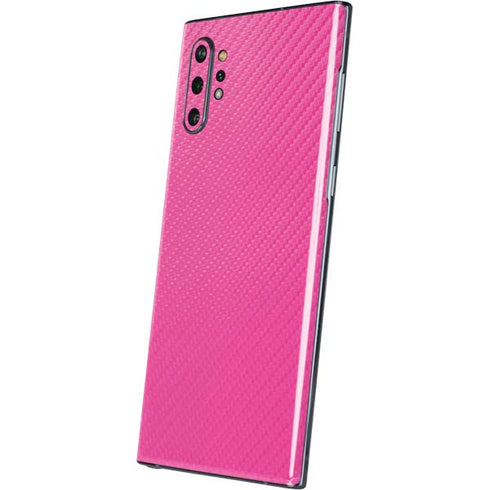Pink Carbon Fiber Specialty Material Galaxy Note 10 Plus Skin