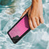Pink Carbon Fiber Specialty Material Galaxy Note 10 Waterproof Case