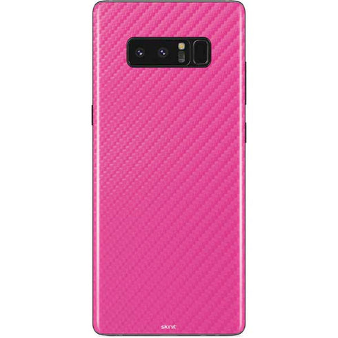 Pink Carbon Fiber Specialty Material Galaxy Note 8 Skin
