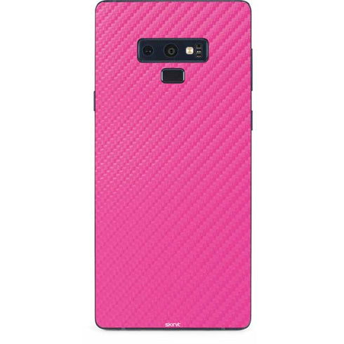 Pink Carbon Fiber Specialty Material Galaxy Note 9 Skin