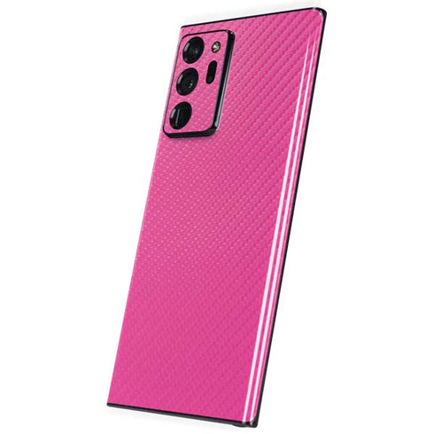 Pink Carbon Fiber Specialty Material Galaxy Note20 Ultra 5G Skin