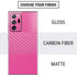 Pink Carbon Fiber Specialty Material Galaxy Note20 Ultra 5G Skin