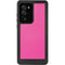 Pink Carbon Fiber Specialty Material Galaxy Note20 Ultra 5G Waterproof Case