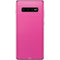 Pink Carbon Fiber Specialty Material Galaxy S10 Plus Skin