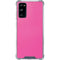 Pink Carbon Fiber Specialty Material Galaxy S20 FE Clear Case
