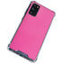 Pink Carbon Fiber Specialty Material Galaxy S20 FE Clear Case