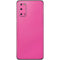 Pink Carbon Fiber Specialty Material Galaxy S20 Skin