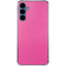 Pink Carbon Fiber Specialty Material Galaxy S24 Clear Case