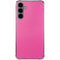 Pink Carbon Fiber Specialty Material Galaxy S24 Plus Clear Case