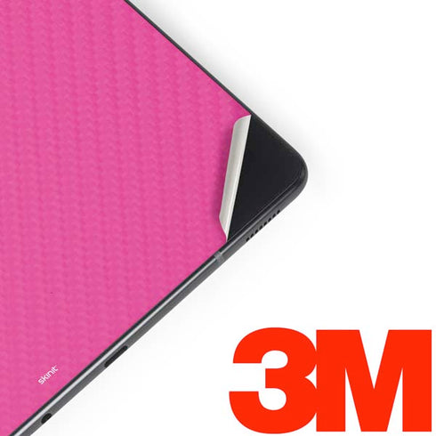 Pink Carbon Fiber Specialty Texture Material Samsung Galaxy Tab Skin