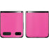 Pink Carbon Fiber Specialty Material Galaxy Z Flip Skin
