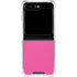 Pink Carbon Fiber Specialty Material Galaxy Z Flip5 5G Clear Case