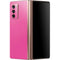 Pink Carbon Fiber Specialty Material Galaxy Z Fold2 5G Skin