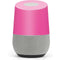 Pink Carbon Fiber Specialty Material Google Home Skin