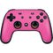 Pink Carbon Fiber Specialty Material Google Stadia Controller Skin
