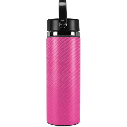 Pink Carbon Fiber Specialty Material Hydro Flask 20oz Wide Mouth Skin
