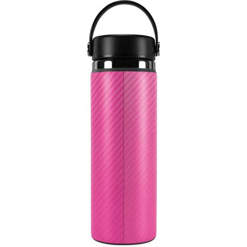 Pink Carbon Fiber Specialty Material Hydro Flask 20oz Wide Mouth Skin