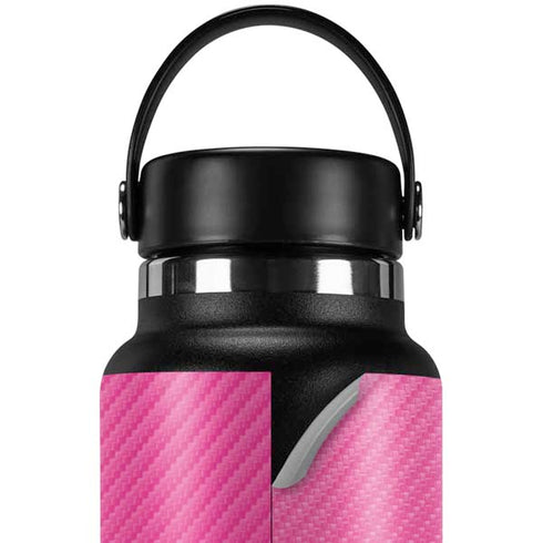 Pink Carbon Fiber Specialty Texture Material Hydro Flask 32oz Wide Mouth Skin