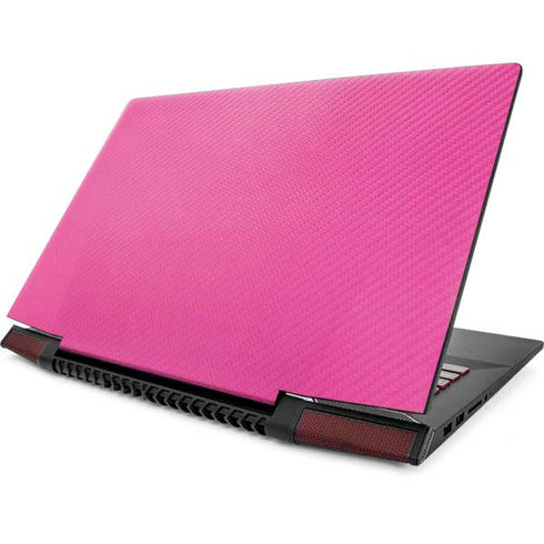 Pink Carbon Fiber Specialty Texture Material Lenovo IdeaPad Skin