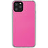 Pink Carbon Fiber Specialty Texture Material iPhone 11 Pro Clear Case