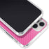 Pink Carbon Fiber Specialty Texture Material iPhone 11 Pro Clear Case