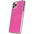 Pink Carbon Fiber Specialty Texture Material iPhone 11 Pro Clear Case