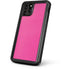 Pink Carbon Fiber Specialty Material iPhone 11 Pro Waterproof Case
